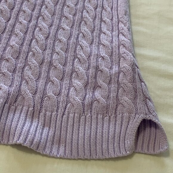 Croft&Barrow Sweater. Women. 100% Cotton. Purple. Size XL. - Picture 9 of 9